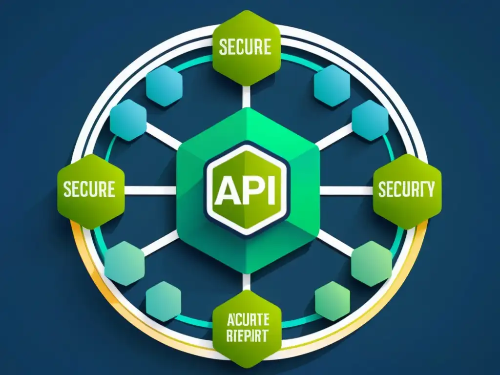 Una arquitectura de API moderna y segura con múltiples capas de encriptación, autenticación y autorización