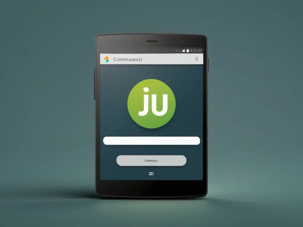 Captura de alta resolución del emulador de IntelliJ IDEA Community mostrando un dispositivo Android realista