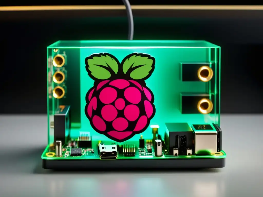 Centro Multimedia con Raspberry Pi: configuración profesional y educativa con pantalla vibrante y contenido multimedia de alta definición