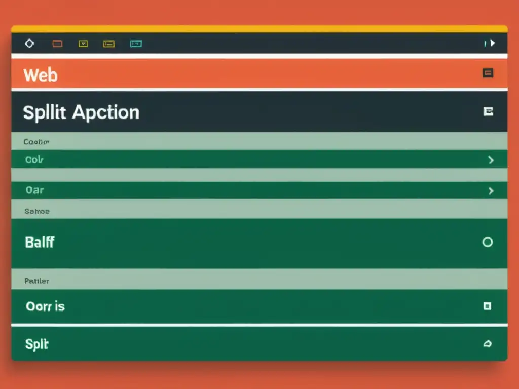 Comparativa de aplicaciones web: Visual Regression Testing en Aplicaciones Web con versión antigua y nueva lado a lado resaltando diferencias visuales