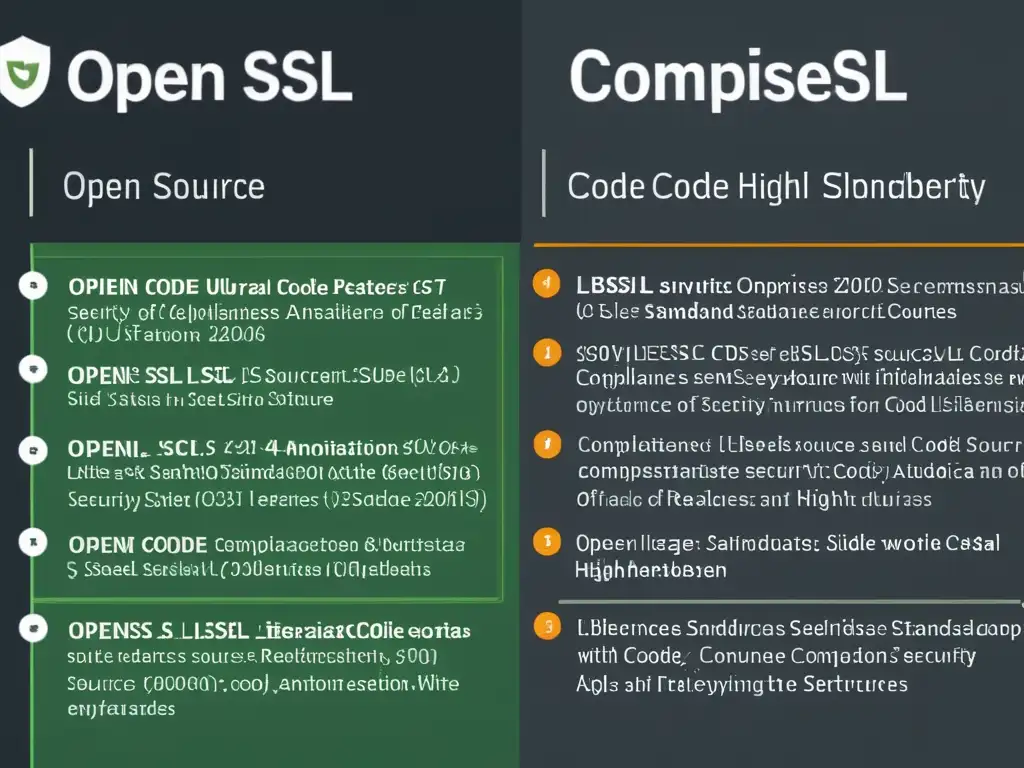 Comparativa detallada del código fuente de OpenSSL y LibreSSL, destacando diferencias en seguridad y estructura