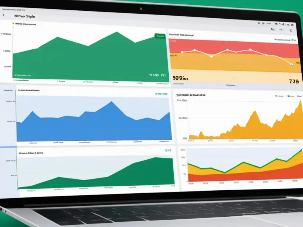 Comparativa Matomo vs Google Analytics: Detallada imagen 8k de interfaces lado a lado con gráficos, mostrando sus diferencias y usabilidad