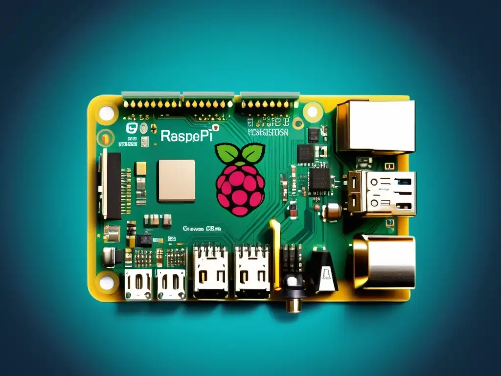 Comparativa Raspberry Pi vs Arduino IoT: Ilustración detallada y moderna de ambas plataformas en proyectos IoT