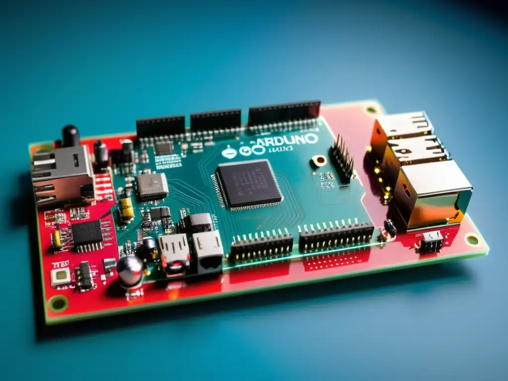 Comparativa de placas Arduino y Raspberry Pi mostrando su sofisticación y diseño, ideal para proyectos Open Source