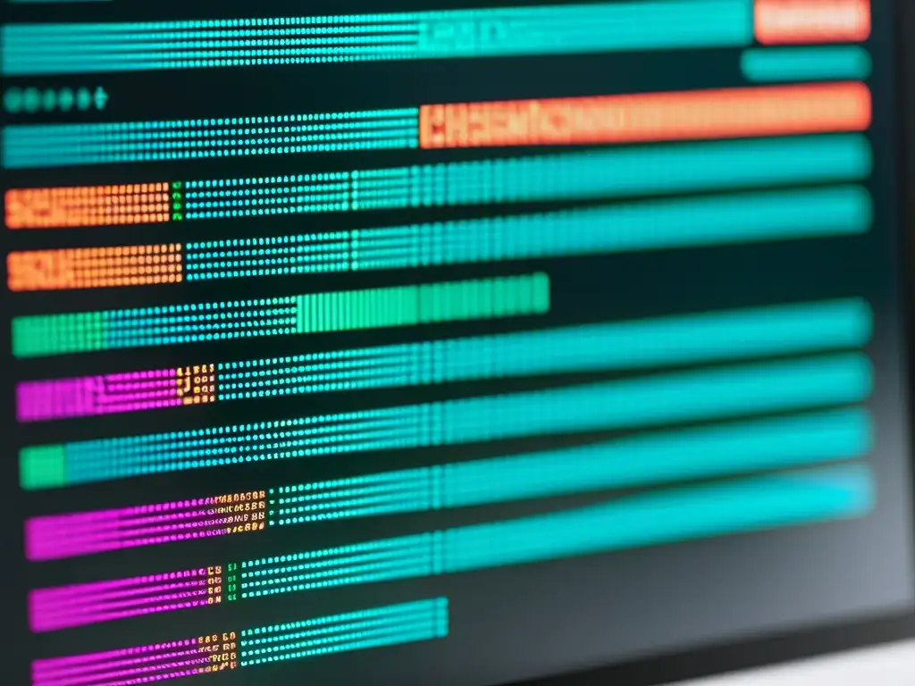 Comparativa de preprocesadores CSS: código detallado en pantalla, ambiente profesional y minimalista