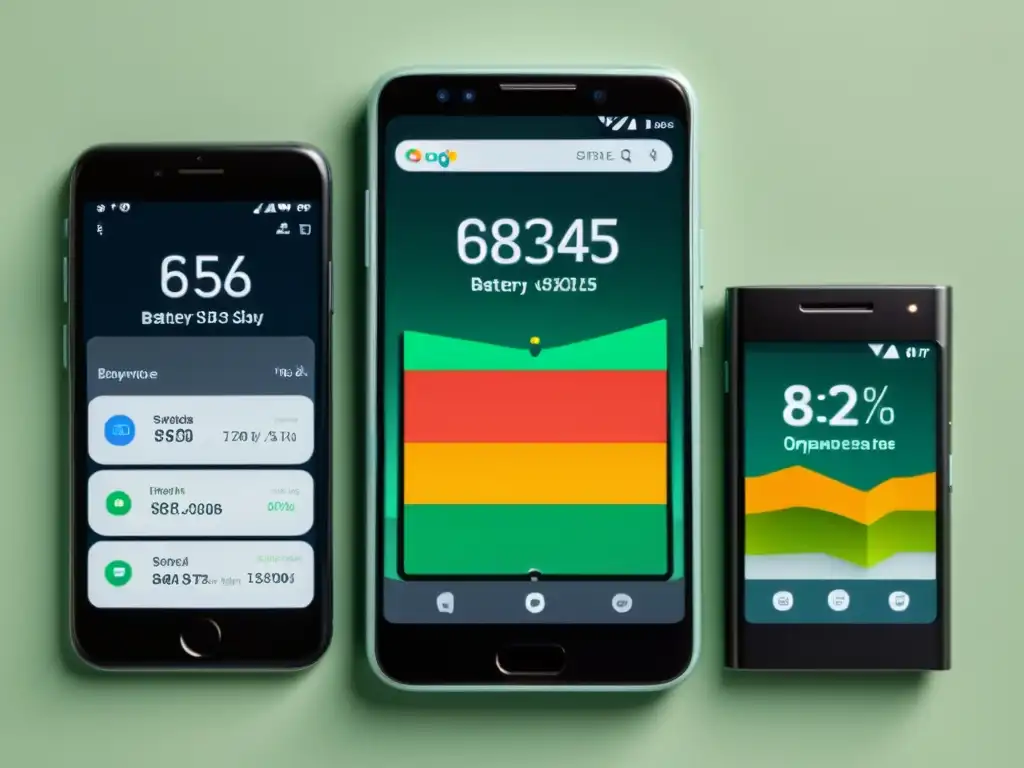 Comparativa rendimiento sistemas operativos móviles libres: Detallada comparación de batería y recursos en smartphones de diseño moderno