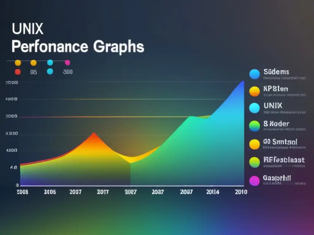 Comparativa de rendimiento de sistemas Unix de código abierto en gráficos detallados y modernos