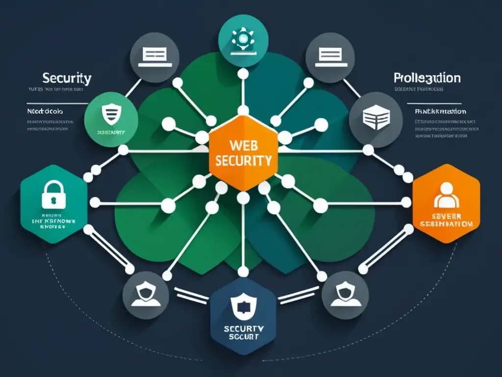 Compleja integración ModSecurity servidores web en visualización detallada de sistema de seguridad de red