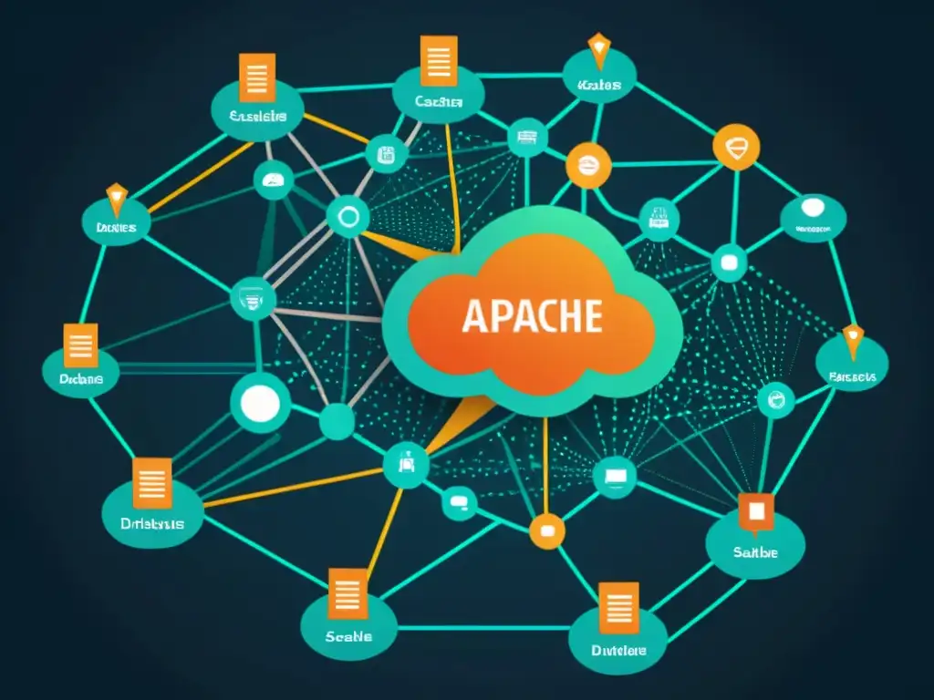 Complejidad y eficiencia en la construcción de sistemas distribuidos escalables con Apache Cassandra, detallados servidores interconectados