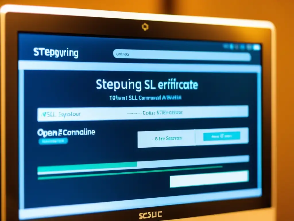 Configuración de certificado SSL con software de código abierto