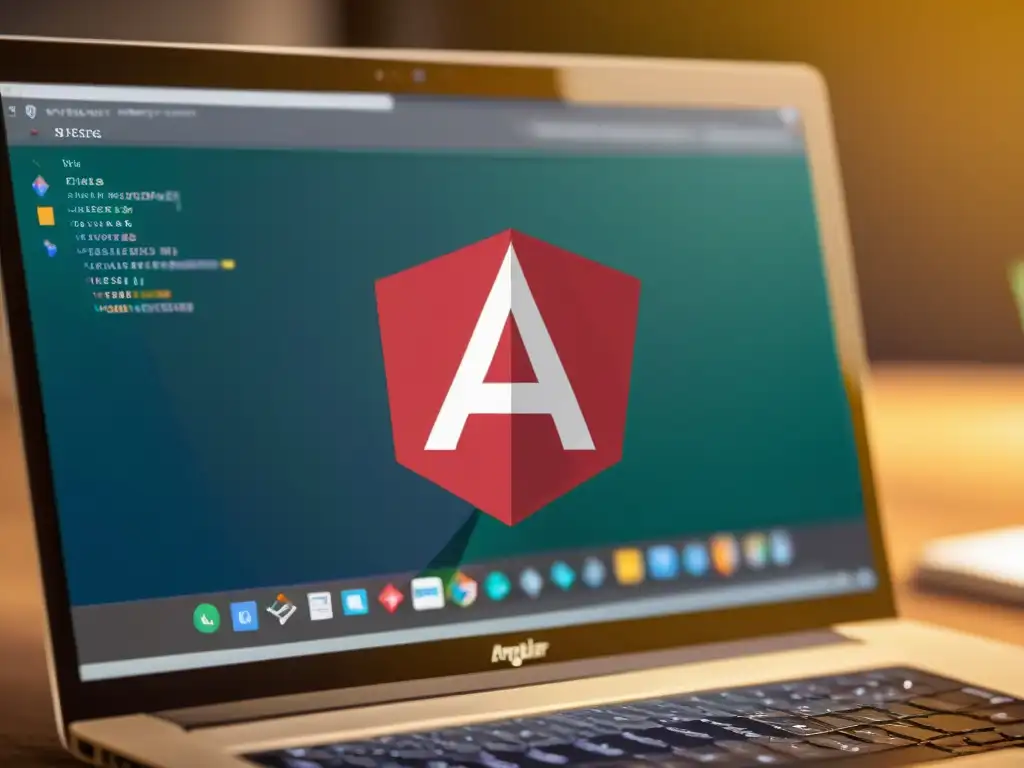 Un desarrollador explora componentes en Angular con CLI y múltiples archivos de código abiertos