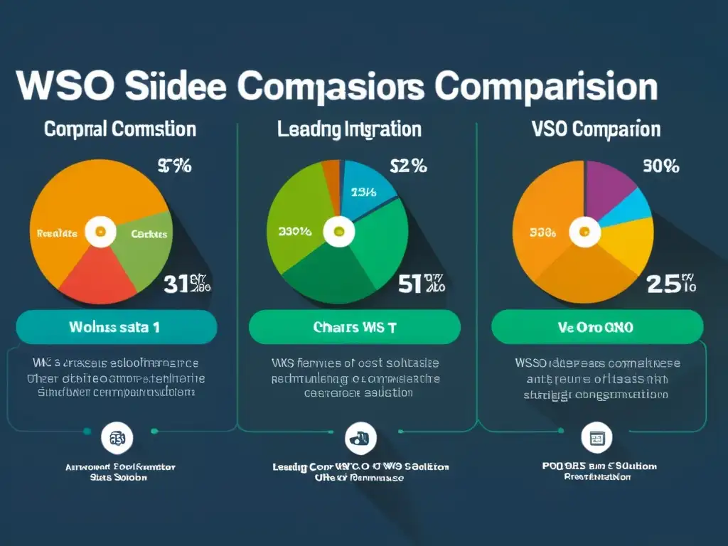 Comparación detallada y visualmente atractiva de Ventajas de WSO2 para integración frente a otras soluciones líderes