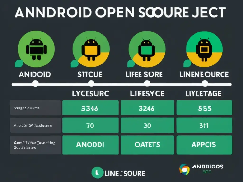 Comparación detallada del ciclo de vida de sistemas operativos móviles: Android Open Source Project vs LineageOS, con énfasis en actualizaciones, parches de seguridad y soporte a largo plazo