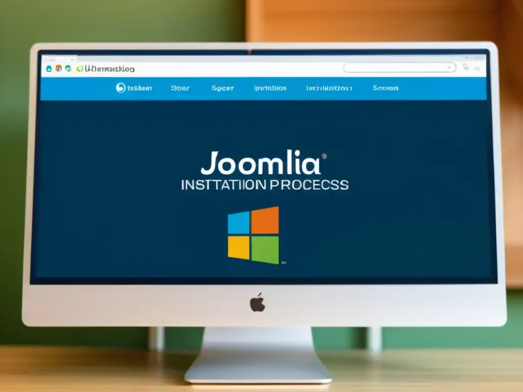 Una detallada guía de instalación de Joomla, con imágenes nítidas y vibrantes