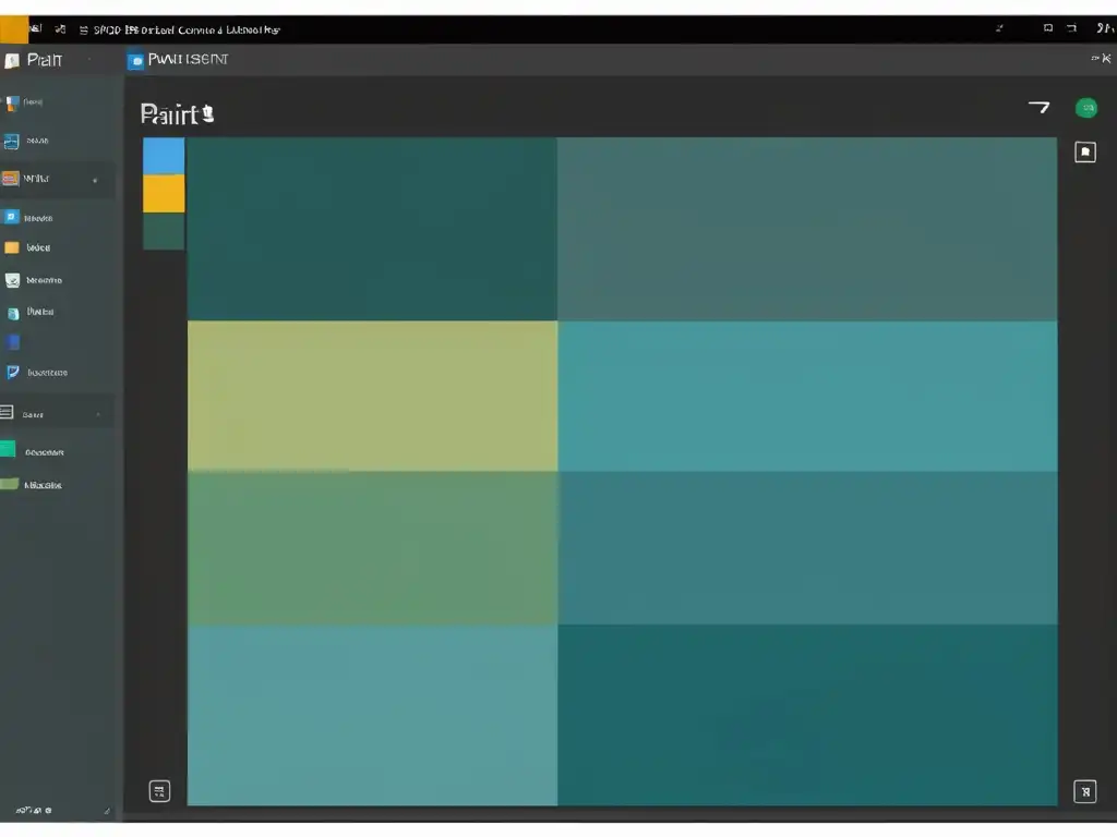 Comparación detallada en 8k de las interfaces de Pinta y MS Paint