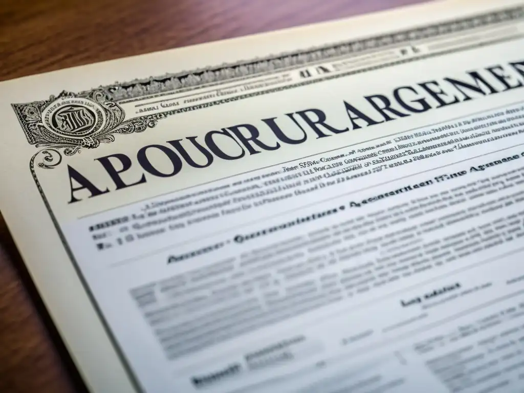 Detalle de un documento legal de código abierto, enfocando la importancia de la legalidad en el negocio de código abierto
