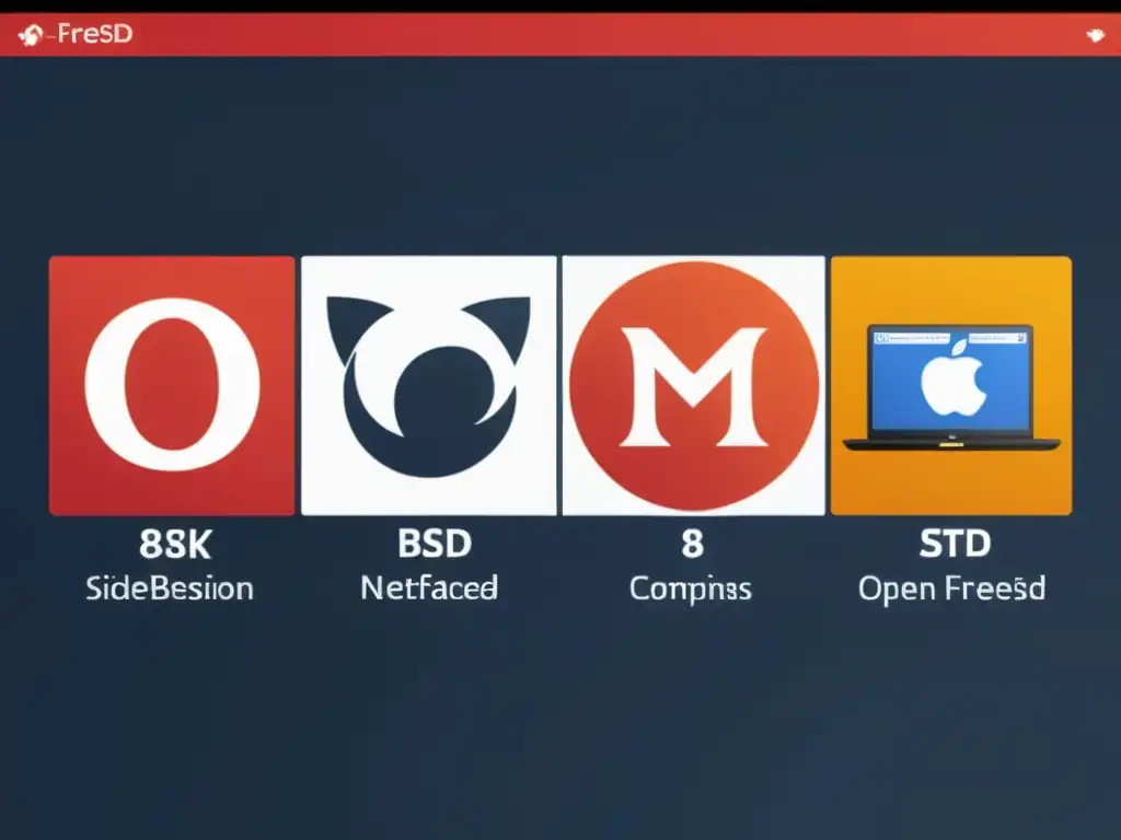 Detalle exhaustivo de interfaces de FreeBSD, OpenBSD y NetBSD en comparación exhaustiva de sistemas operativos de código abierto