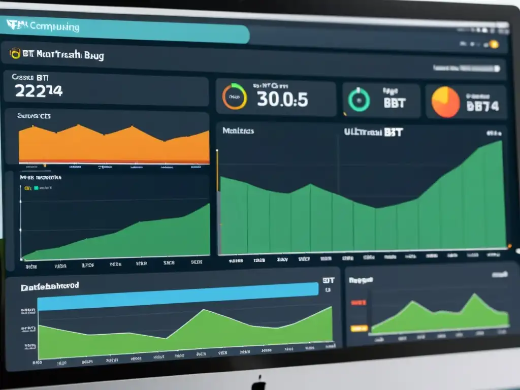 Detalle de pantalla de MantisBT mostrando mejores prácticas bug tracking y análisis con gráficos detallados y diseño moderno