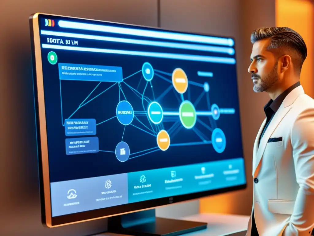 Diagrama de flujo futurista de Bonita BPM