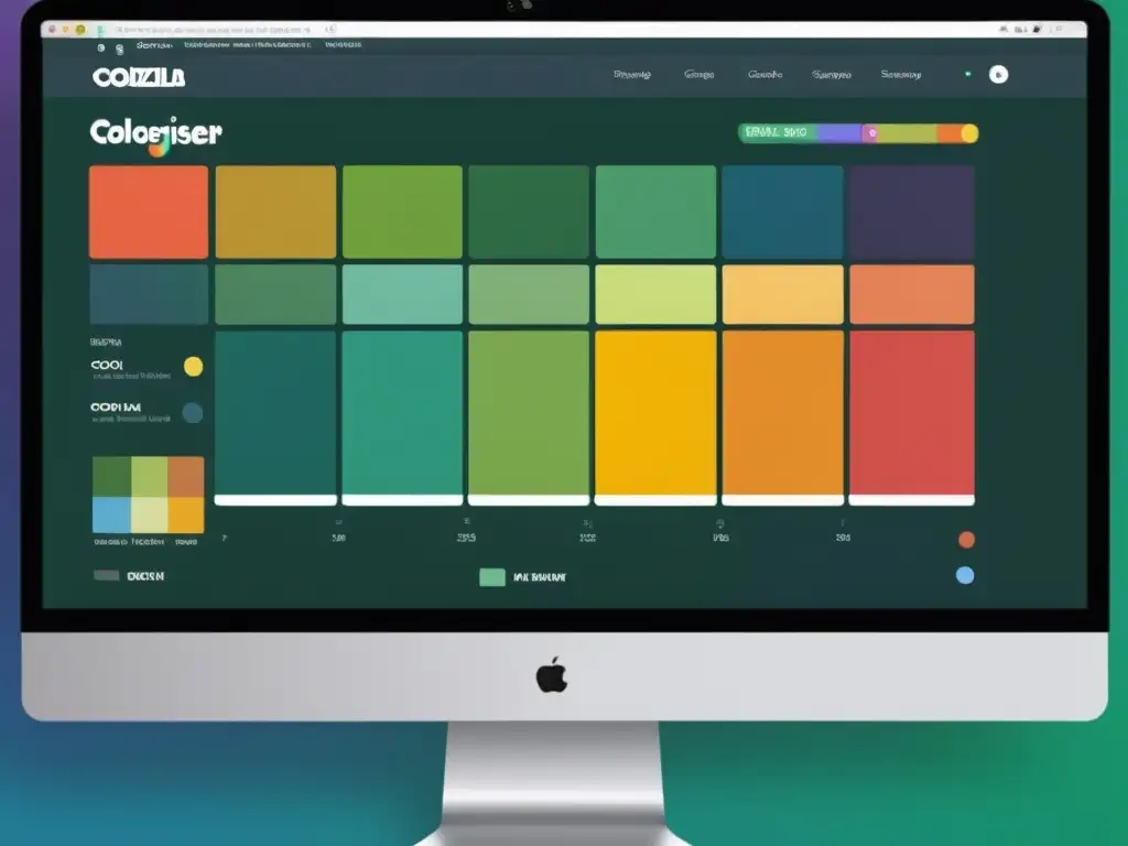 Un diseñador web usa ColorZilla herramienta diseño web código abierto para modificar colores en una página