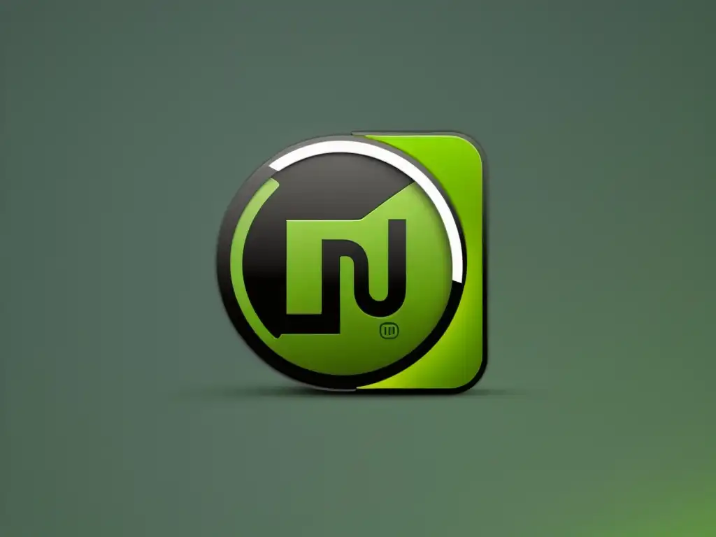 Un elegante escritorio de Linux Mint con el clásico esquema de colores verde y negro