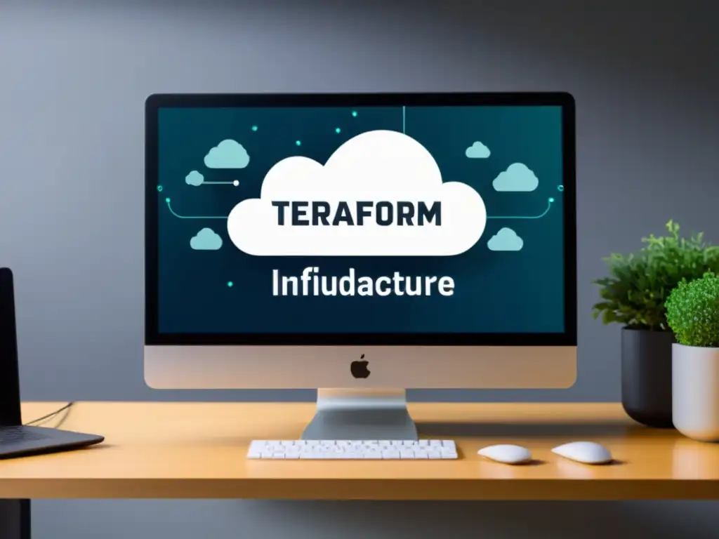 Un entorno Cloud moderno con código Terraform en pantalla