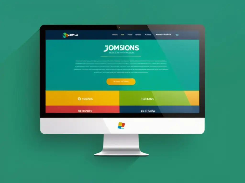 Captura la esencia de las mejores extensiones Joomla para sitios web en una interfaz profesional y moderna, con diseño atractivo y funcional