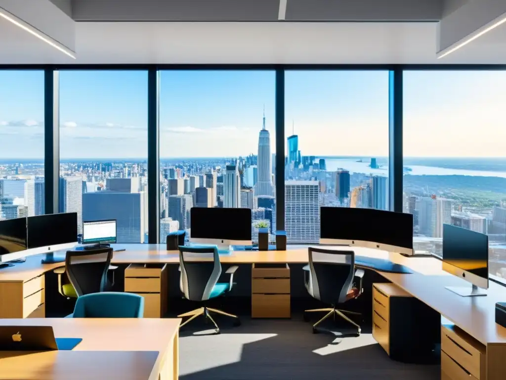 Un espacio de oficina moderno y profesional con programadores colaborando en IntelliJ IDEA Community