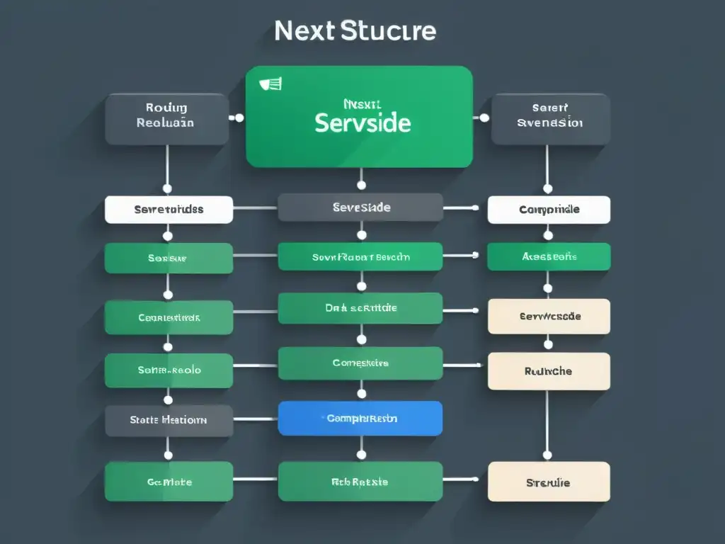 Una estructura de proyecto Next