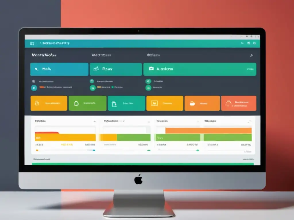 Flujo de trabajo Rundeck con nodos coloridos y tareas automatizadas, mostrando la eficiencia de la automatización de operaciones con Rundeck