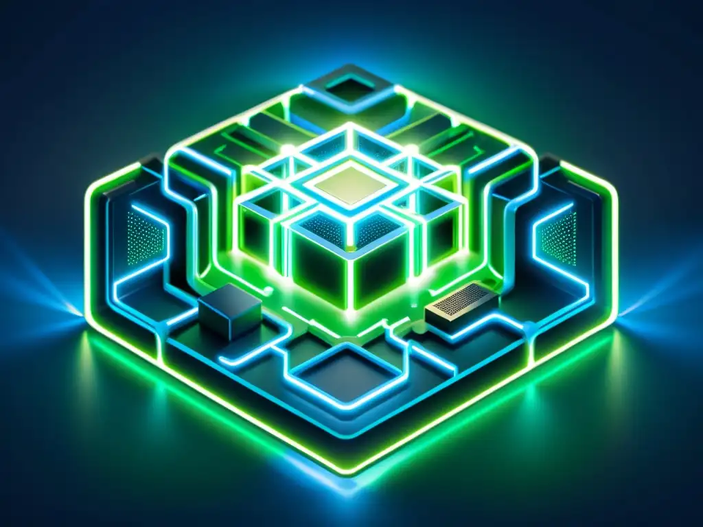 Fortaleza digital: Seguridad Linux en alta resolución Imagen de una fortaleza digital ultradetallada con nodos interconectados y protocolos de seguridad, destacando las mejores prácticas seguridad Linux