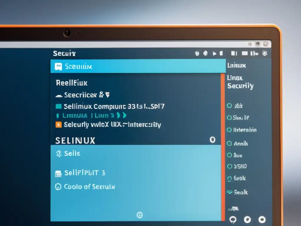 Una impactante comparación de seguridad en Linux: SELinux en azules y verdes, y otros mecanismos en rojos y amarillos