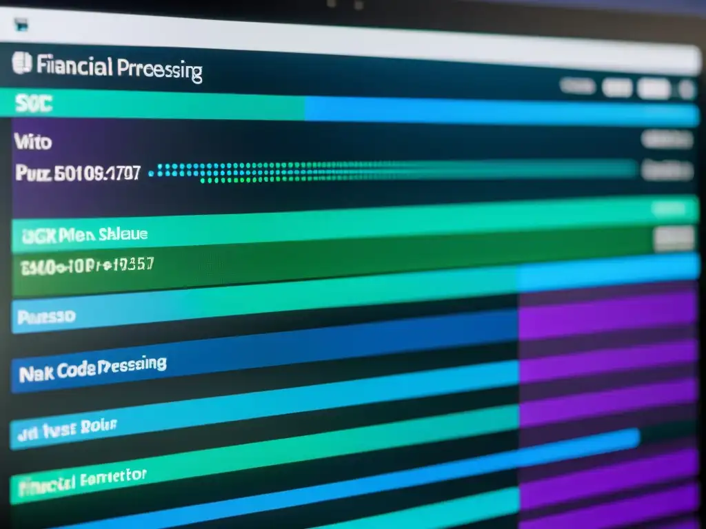 Una impactante imagen de código relacionado con el preprocesamiento de datos financieros con Scikitlearn en un elegante editor de texto