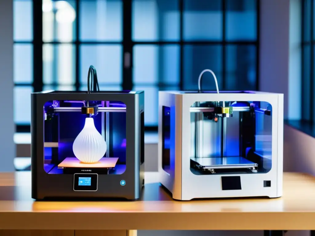 Comparación de impresoras 3D open source vs comerciales en un entorno moderno y sofisticado