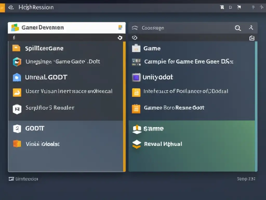 Comparación de interfaces de IDE para desarrollo de videojuegos: Unity, Unreal Engine y Godot