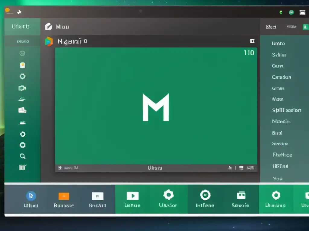 Comparación de interfaces: Manjaro software código abierto vs