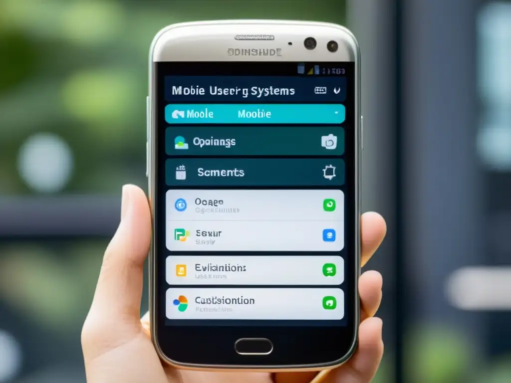 Comparación de interfaces de los mejores sistemas operativos móviles de código abierto, resaltando diseño, seguridad y personalización