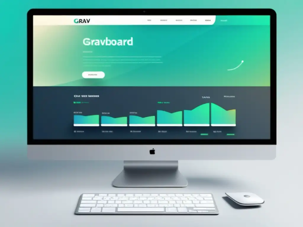 Interfaz de Grav CMS: moderna, intuitiva y profesional