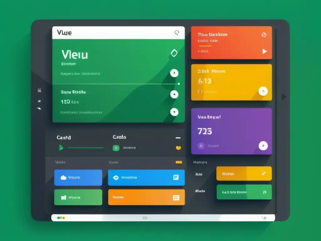 Diseño de interfaz moderna y elegante con Vuetify y Material Design Interfaz estética con Vuetify para Vue
