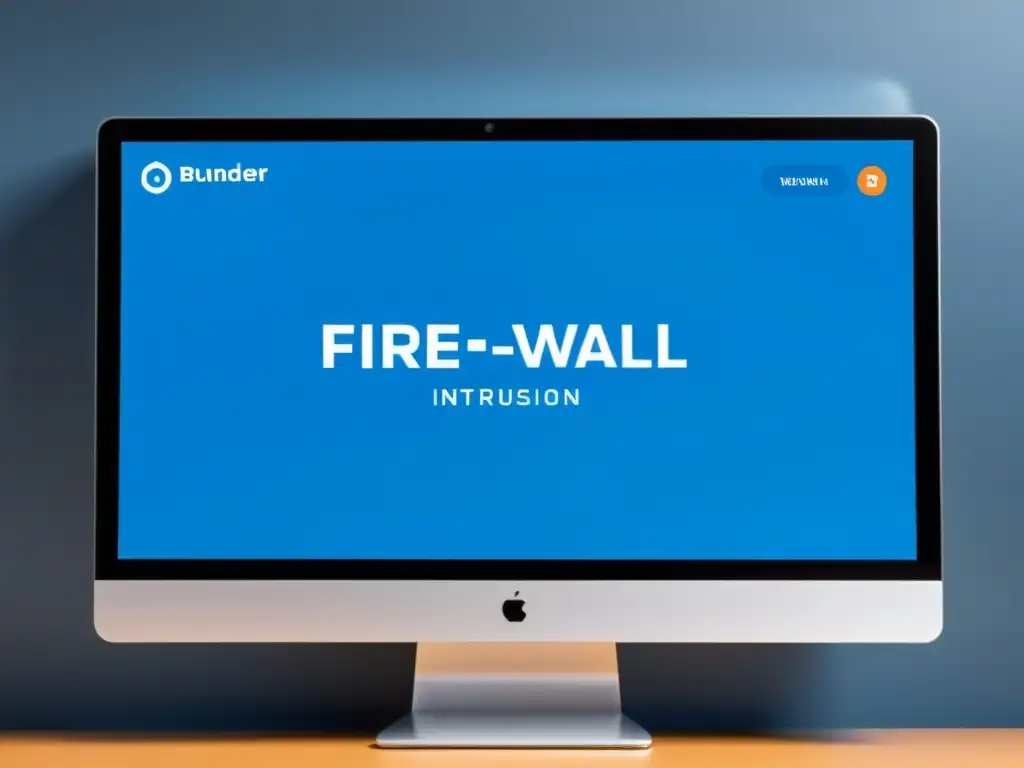 Interfaz de firewall moderna y educativa con monitoreo de tráfico y detección de amenazas en tiempo real