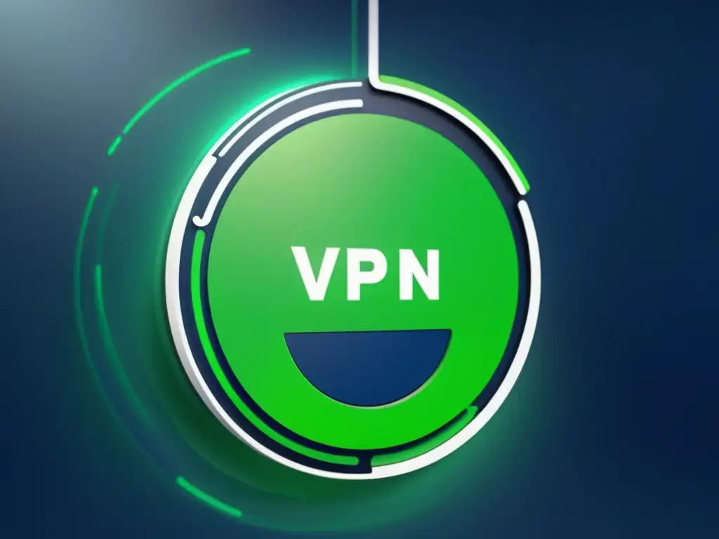 Interfaz VPN open source futurista en pantalla digital transparente, con herramientas de privacidad y seguridad