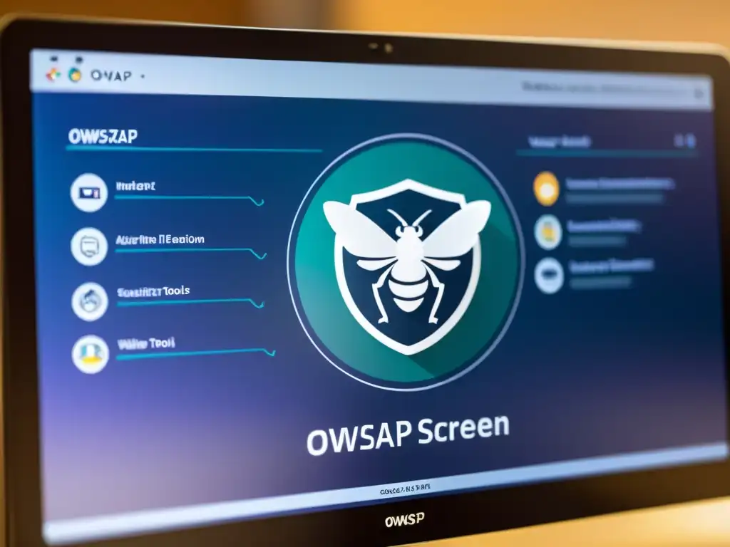 Interfaz de OWASP ZAP mostrando herramientas de auditorías seguridad open source