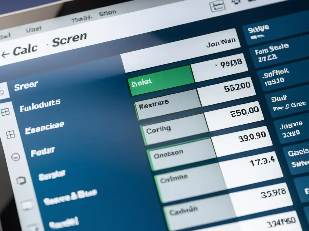 Herramientas modernas de Calc: Una alternativa a Excel Una interfaz moderna y amigable de Calc, mostrando herramientas y funciones únicas