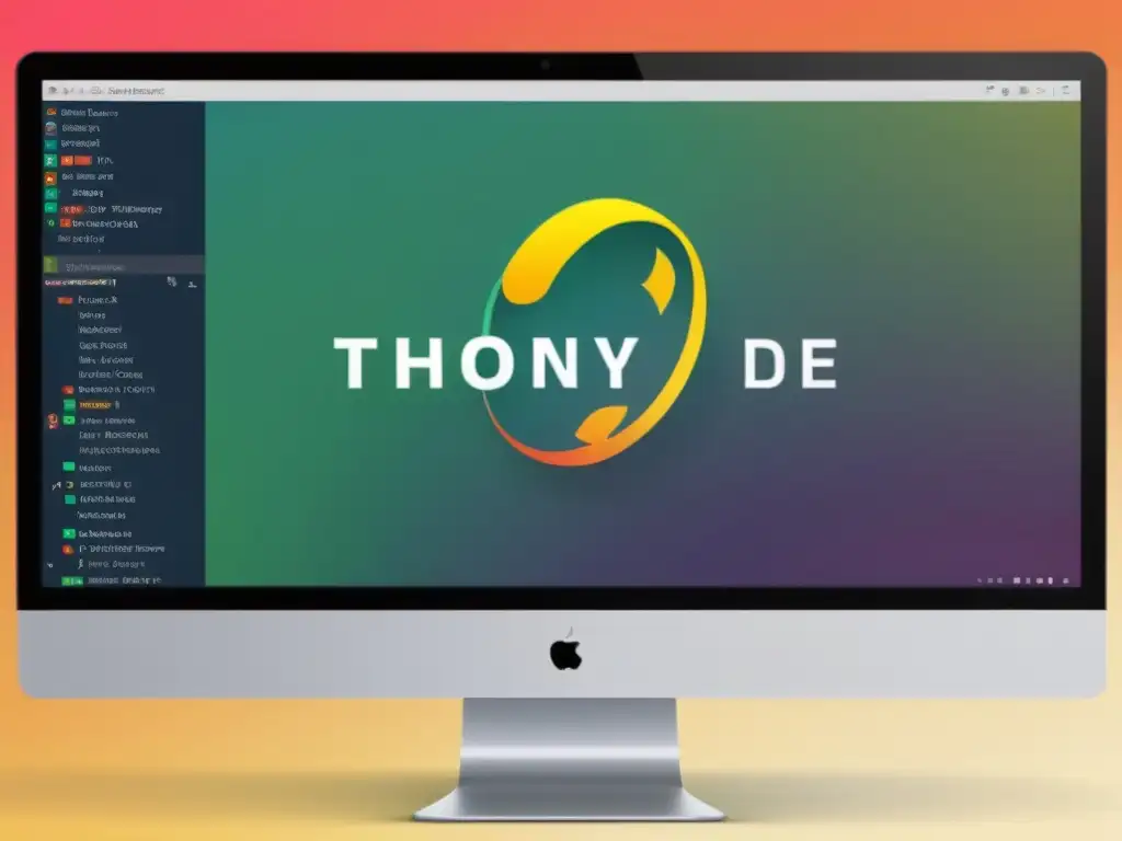 Interfaz moderna y amigable de Thonny Python IDE, el mejor IDE para principiantes Python, con código claro, depurador integrado y shell interactivo