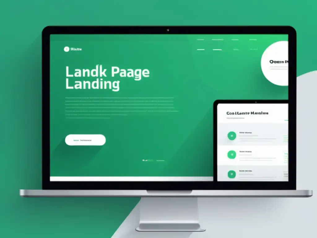 Interfaz moderna para la construcción y gestión de landing pages open source, con diseño minimalista y funcionalidad intuitiva