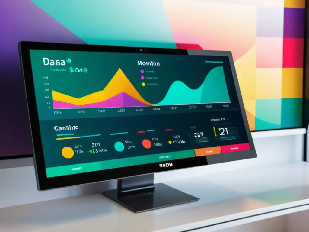 Interfaz moderna y eficiente de gestión de bases de datos open source con gráficos coloridos