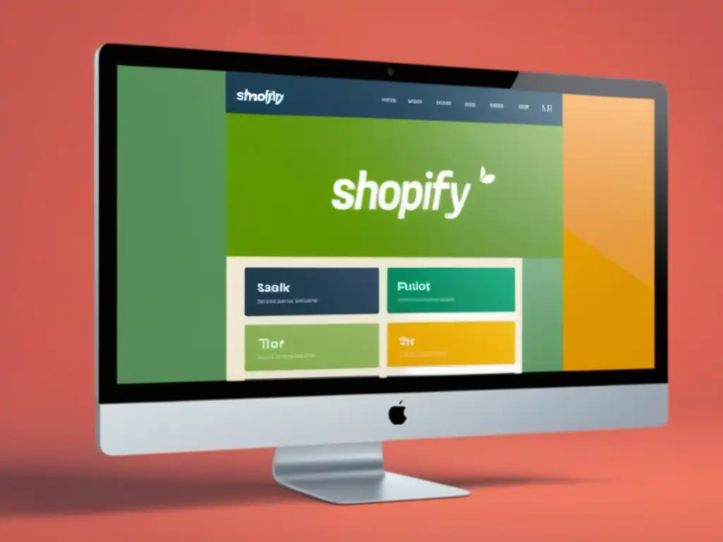 Interfaz moderna de tienda Shopify con integración de aplicaciones de código abierto, resaltando personalización y funcionalidad mejorada