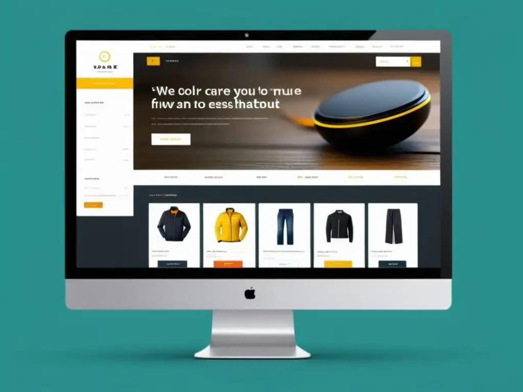 Interfaz de tienda online moderna y atractiva de Zen Cart