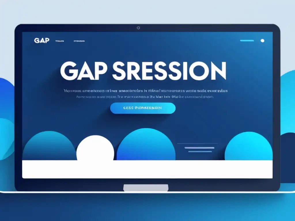 Interfaz web moderna con animaciones profesionales con GSAP