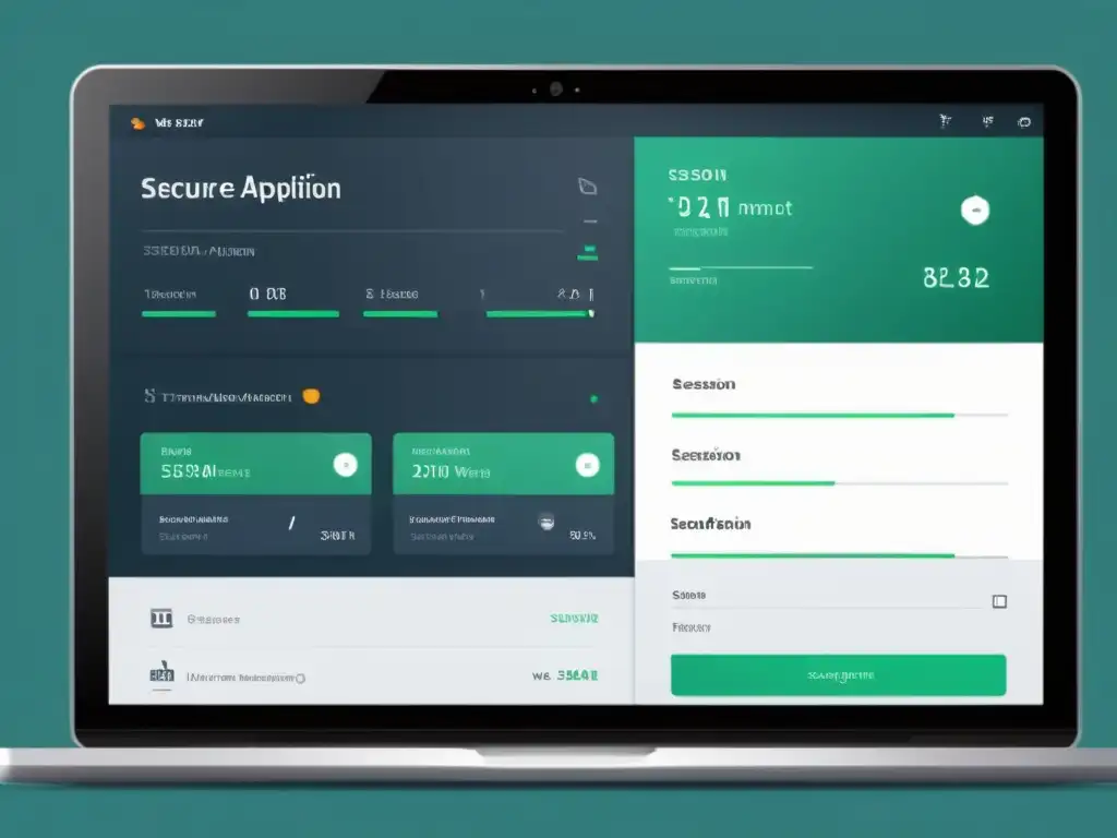 Interfaz web segura con las mejores prácticas en gestión de sesiones seguras